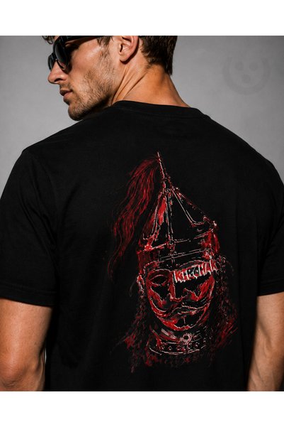 YORUKAN Kipchak 2 - Unisex Regular Fit T-Shirt with Front and Back Print