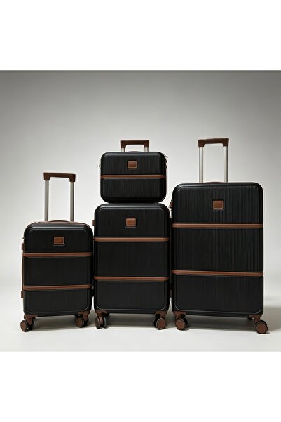 Bleco Light Luxury Contrast Color Silent Spinner Wheel Suitcase Set (20/24/28...