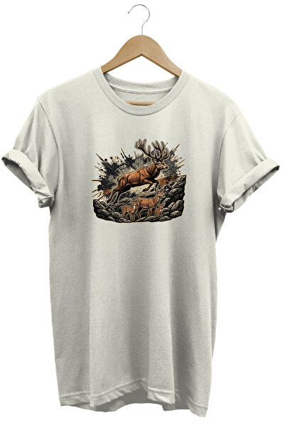 remonz Exclusive Wild Nature Collection Majestic Moose Premium T-Shirt