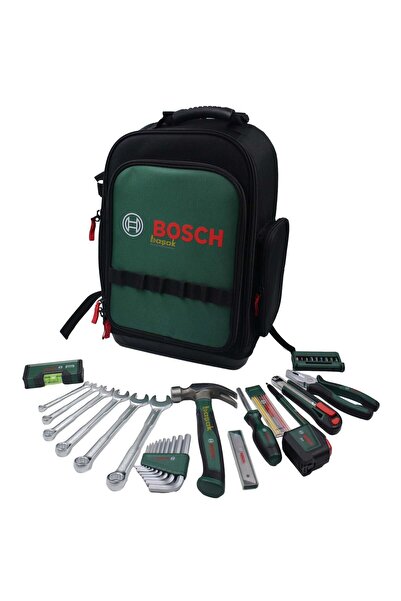 Bosch Hand Tool Set 60 Pieces – Backpack Tool Set 1600A02Za1