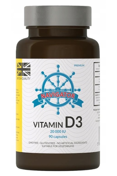 NAVIGATOR Vitamina D3 20000 UI 90 capsule
