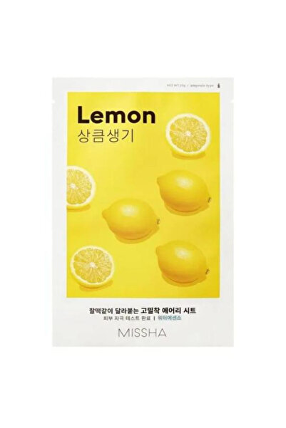 Missha Masca Tip Servetel cu Extract de Lamaie - Airy Fit Sheet Face Mask - L...