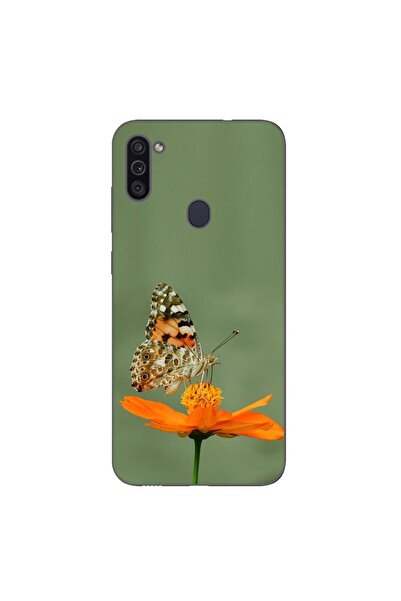 OEM Husa compatibila cu Samsung Galaxy A11 Silicon Gel Tpu Model Fluture