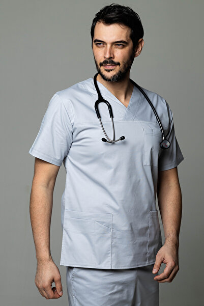 tag Costum medical MEN COTTON STRETCH pentru barbati, Bumbac flexibil cu elas...