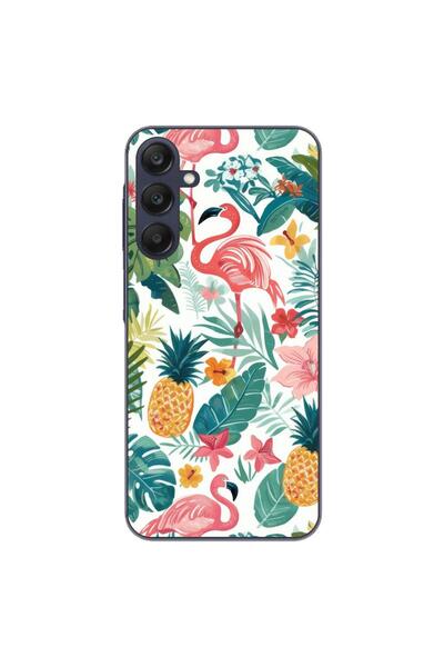 OEM Husa compatibila cu Samsung Galaxy A25 5G Silicon Gel Tpu Model Tropical ...