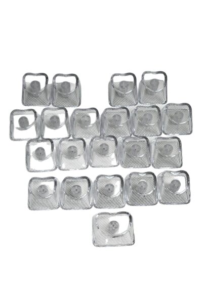 silabor 21 Tuşlu Şeffaf Şeffaf Mekanik Klavye Tuşu Seti | RGB Uyumlu Keycaps ...
