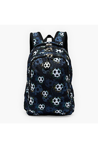 ST Right St.Right Football Print School Backpack for Boys 8-13 Years with Adj...
