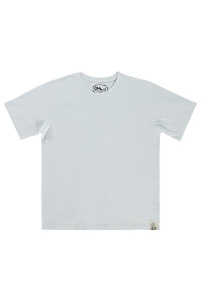 Civil Boys Basic Surf Label T-Shirt for Ages 10-13 - White