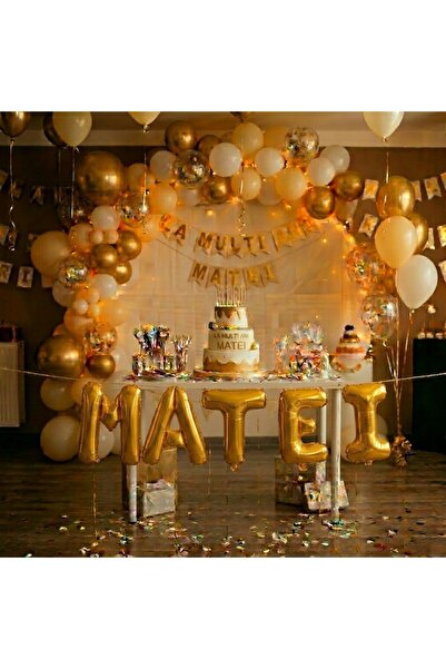 Flippy Baloane Folie Metalizate, Flippy, Set MATEI, Heliu sau Aer, Pai inclus...
