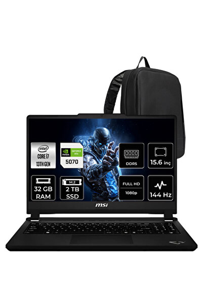 MSI Cyborg 15 Max Core i7 13620H RTX 5070 8GB 100W 32GB RAM 2TB SSD 15.6" Ful...