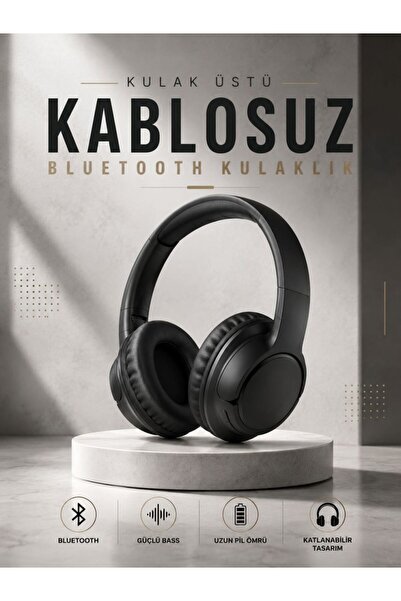 Kanonik Education Over Ear Wireless Bluetooth Headphones High Sound Quality A...