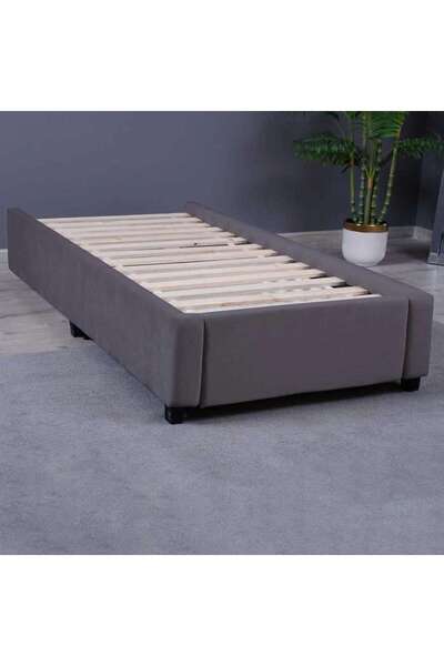 PAN HOME Olympia Base Velvet Grey 90x200 Cm