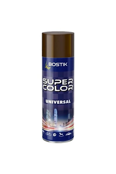 OEM Vopsea spray, maro inchis, RAL 8011, interior / exterior, 400 ml, Bostik