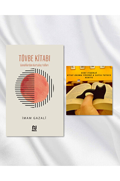Nesil Yayınları TÖVBE KİTABI / KEDİ FİGÜRLÜ KİTAP OKUMA YÜZÜĞÜ & SAYFA TUTUCU...