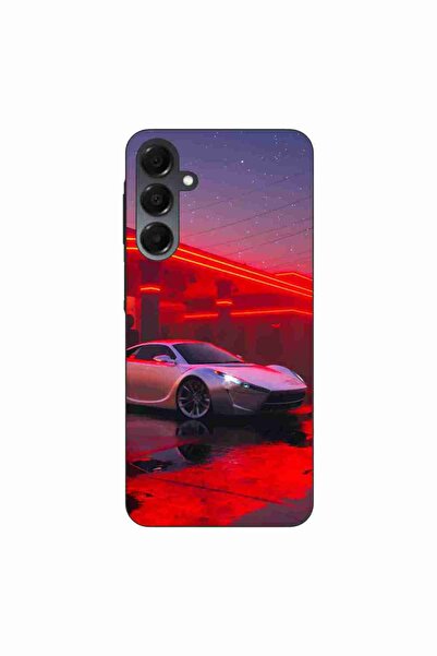 OEM Калъф, съвместим със Samsung Galaxy A16, силиконов гел TPU, модел Future Car