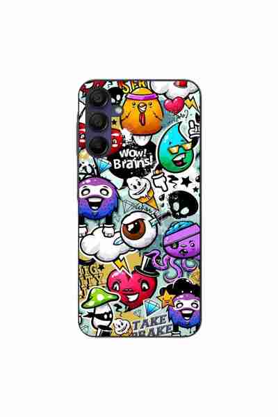 OEM Husa compatibila cu Samsung Galaxy A15 4G 5G Silicon Gel Tpu Model Pop Ar...