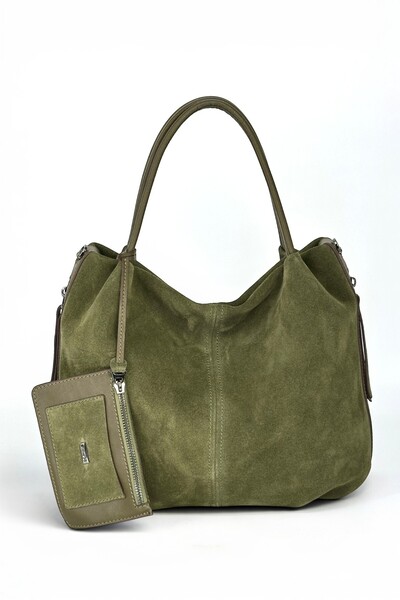 VOSTRO 100% Genuine Leather Women's Hand and Shoulder Bag - Handmade Italian ...