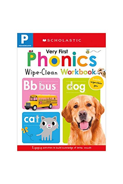 Scholastic Us كتاب التمارين القابل للمسح من سلسلة فيري فيرست فونيكس لمرحلة ما...