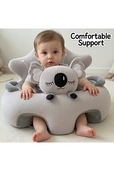 Generic Baby Sitting Sofa Learn Sitting Support Plush Cotton Non Slip Bottom ...
