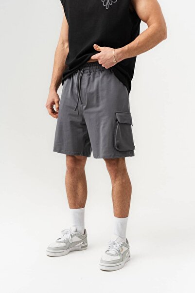 go gang own Pocketra Side Pocket Detailed Shorts