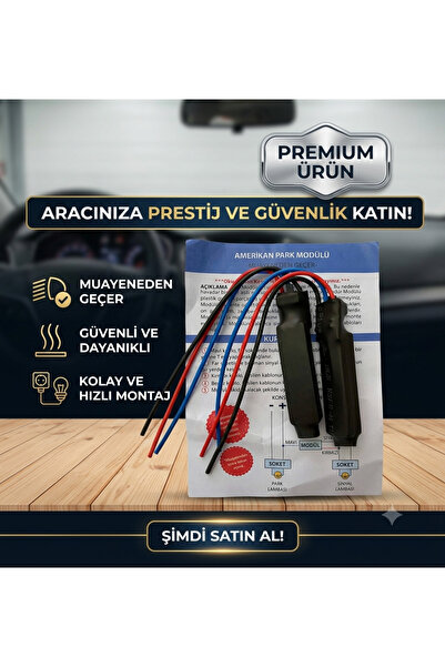 KCX Düğmeli Amerikan Park Modülü -2 adet