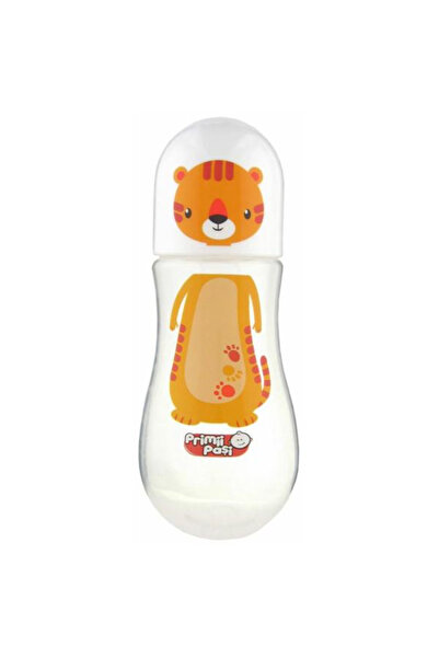 Primii Pasi Biberon cu Tetina de Silicon Rotunda - Primii Pasi, + 0 luni, 275 ml