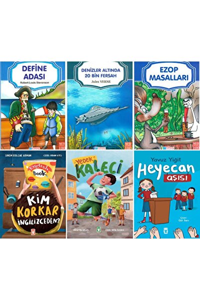 Timaş Çocuk 1.2.VE 3.SINIF Kim Korkar İngilizceden?,Yedek Kaleci,Heyecan Aşısı