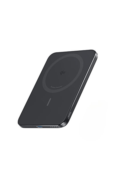 Anker Baterie externă wireless nano magnetică 5000mAh, subțire, 15W, neagră