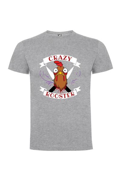 iLovePrints Cutting Crazy Rooster Tshirt