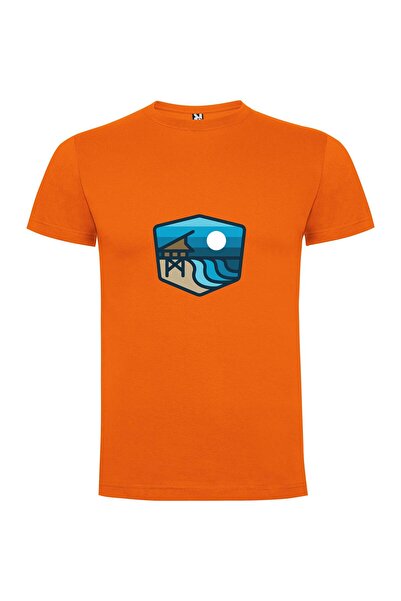 iLovePrints Beachy Sticker Designs Tshirt