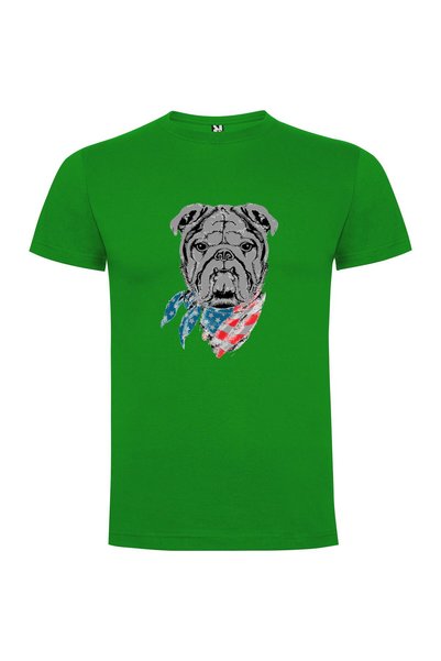 iLovePrints Brutus the Patriotic Pup Tshirt