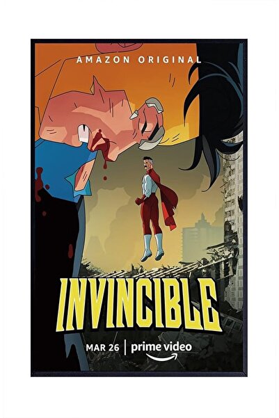 ESSESORIES Kerry Dober Anime Cartoon Invincible Poster Wall Art Room Decor Se...