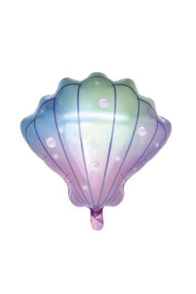 MP Mirific Party Balon din folie metalică semitransparentă, în formă de scoic...