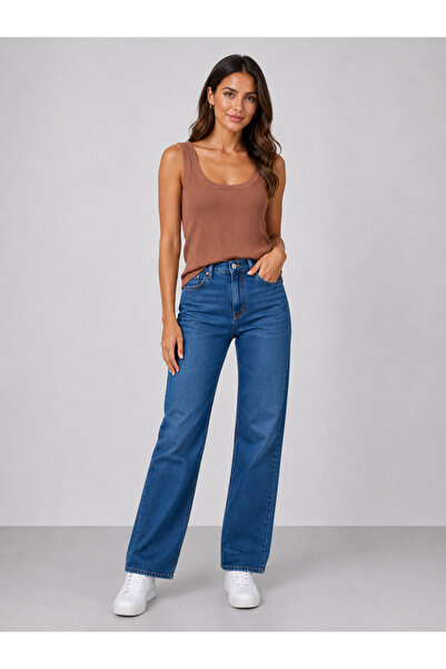 Trendline Trendy Women's Cotton Bamboo Soft Anti-Sweat Strap Tank Top Crop
