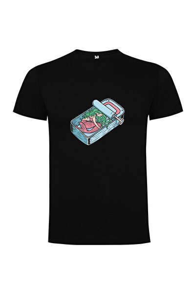 iLovePrints Mermaid Unpacked: Illustrated Tshirt