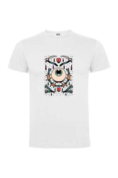 iLovePrints Eye Heart Tattoo Tshirt