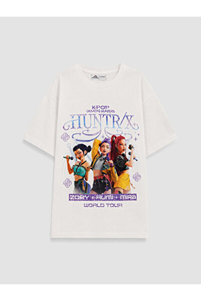LC Waikiki Sparkling Choices from Shining Store K-Pop Demon Hunters Printed G...