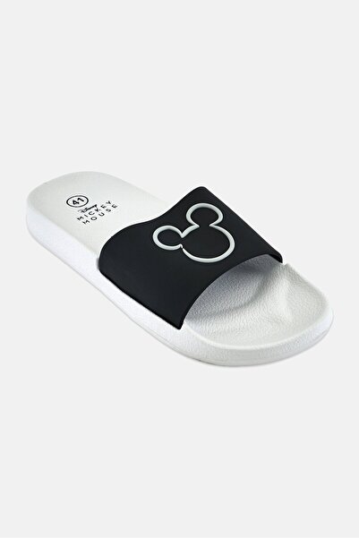 Disney Men Slip On Slides, Black