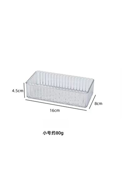 Choice M Stackable Acrylic Drawer Organizer - Adjustable Divider Trays for Co...