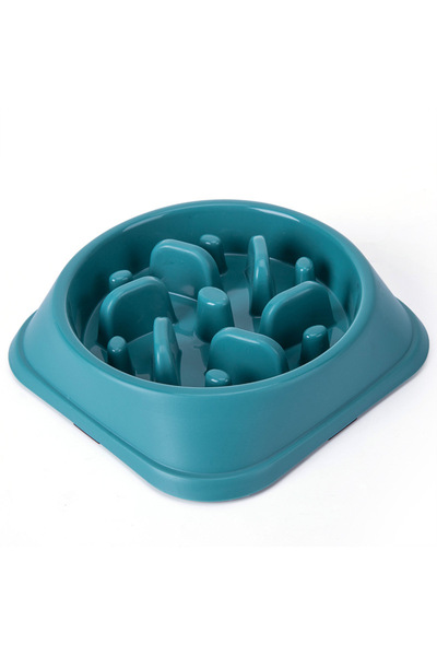 Choice1 Dark green Pet Dog Slow Feeder Bowl Non Slip Puzzle Bowl Anti-Gulping...