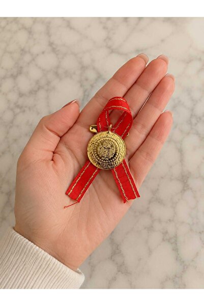 TROYAZEND 22 Ayar Altın Kaplama Kurdeleli, Kutulu, Kulplu 2025 Tarihli Bijute...