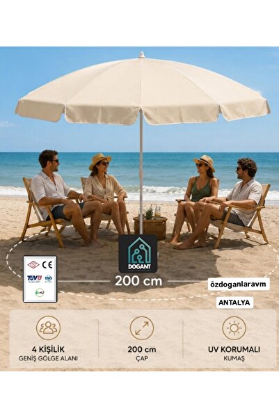 dogant özdoğanlar avm Plaj Şemsiyesi Balkon Bahçe Güneş Şemsiyesi UV Korumalı...