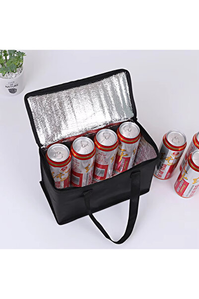 Choice Large Black Portable Lunch Cooler Bag Folding Insulation Picnic Ice Pa...