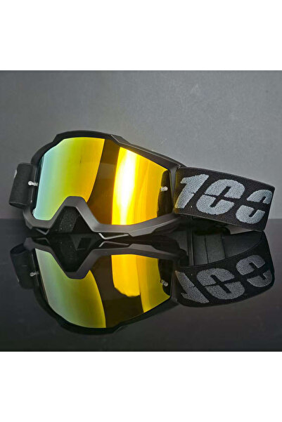 Choice4 LK-WB-YB-2H Universal Motocross Riding Glasses Premium PC Lens Anti S...