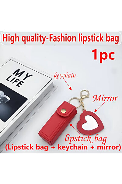 choice2 red HOMEFISH Various colors available, heart-shaped mirror portable m...