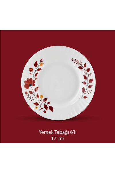 NOVVO Dinner Plates 6 Pieces 17 cm