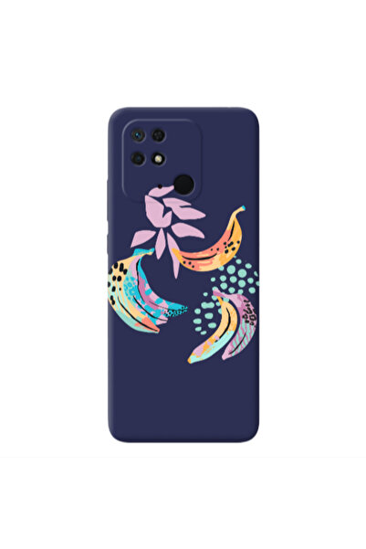 Other Xiaomi Redmi 10C Banana Dark blue Colored Silicone TPU Θήκη