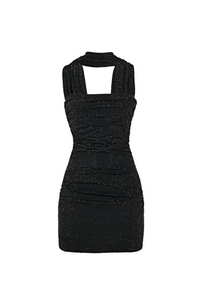 Urban Muse Taşlı Mini Elbise