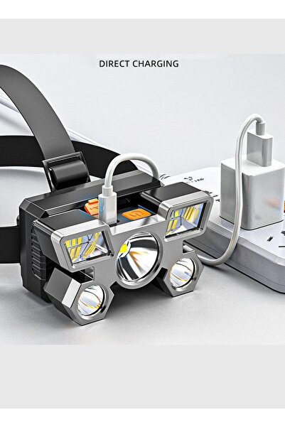 Yallabena Rechargeable LED Outdoor Headlamp – Long Range & Endurance