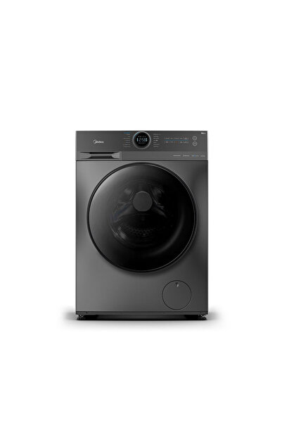 Midea غسالة ومجفف بتحميل أمامي – سعة الغسيل 8 كجم وسعة التجفيف 6 كجم – 14 برن...